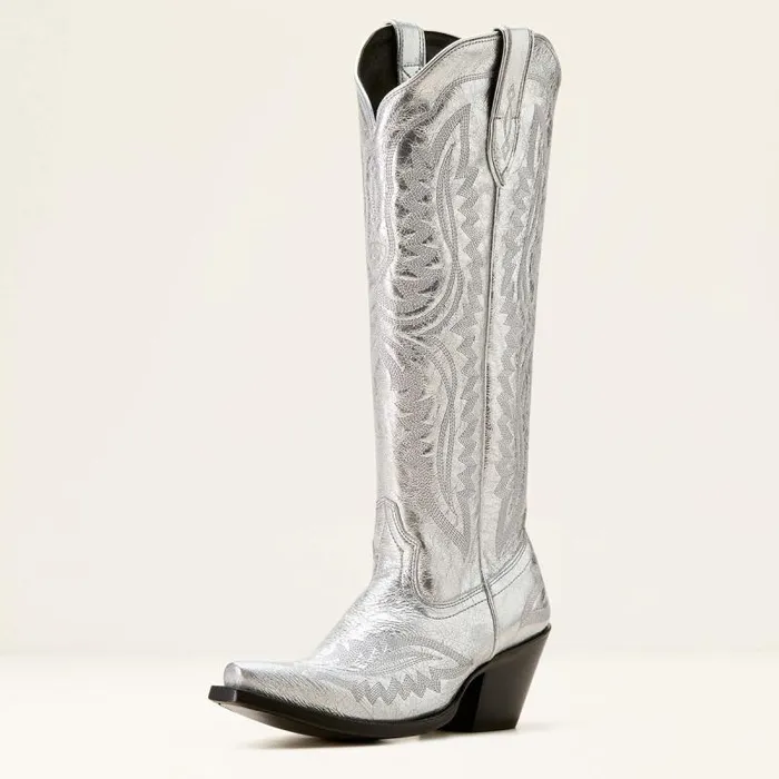 Women Western Boots Ariat Casanova Western Boot Silver Shine