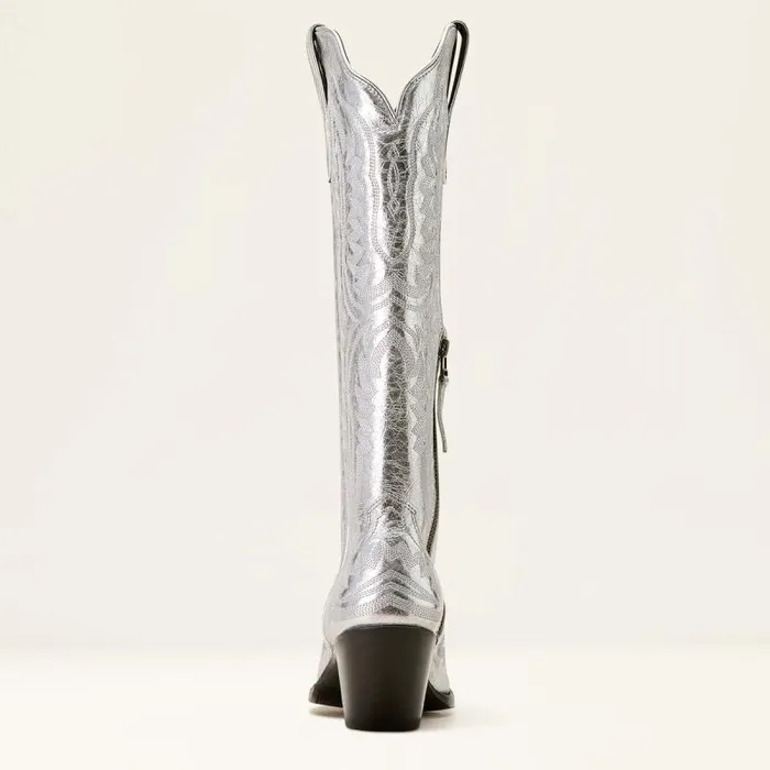 Women Western Boots Ariat Casanova Western Boot Silver Shine Women Western Boots Ariat Casanova Western Boot Silver Shine