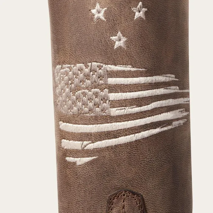 Women Western Boots Ariat Circuit Patriot Western Boot Weathered Tan Women Western Boots Ariat Circuit Patriot Western Boot Weathered Tan