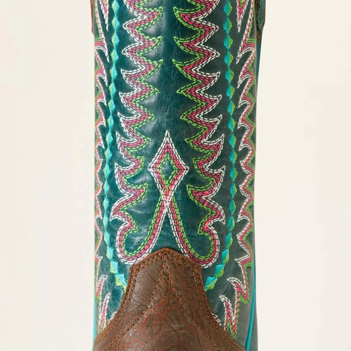 Women Western Boots Ariat Derby Monroe Western Boot Shore Tan