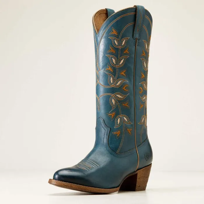 Women Western Boots Ariat Desert Holly Western Boot Washed Denim
