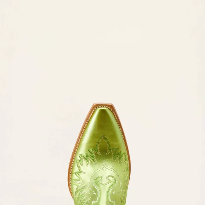Women Western Boots Ariat Dixon Bootie Electric Green Apple Women Western Boots Ariat Dixon Bootie Electric Green Apple