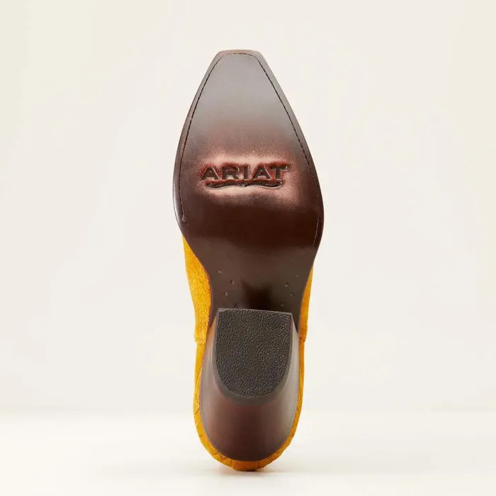 Women Western Boots Ariat Dixon Bootie Gilded Suede Women Western Boots Ariat Dixon Bootie Gilded Suede