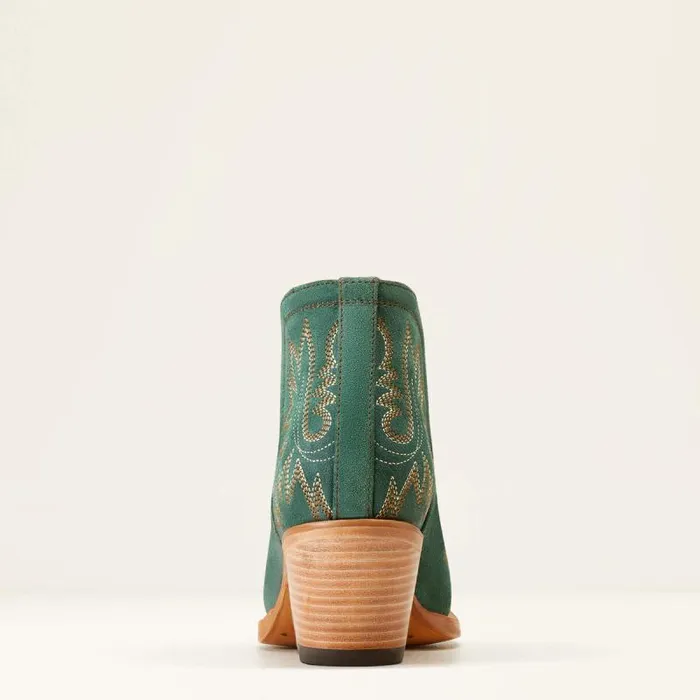 Women Western Boots Ariat Dixon Bootie Poseidon Suede Women Western Boots Ariat Dixon Bootie Poseidon Suede