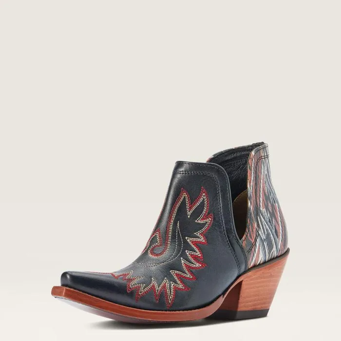 Women Western Boots Ariat Dixon Chimayo Western Boot Cash Black