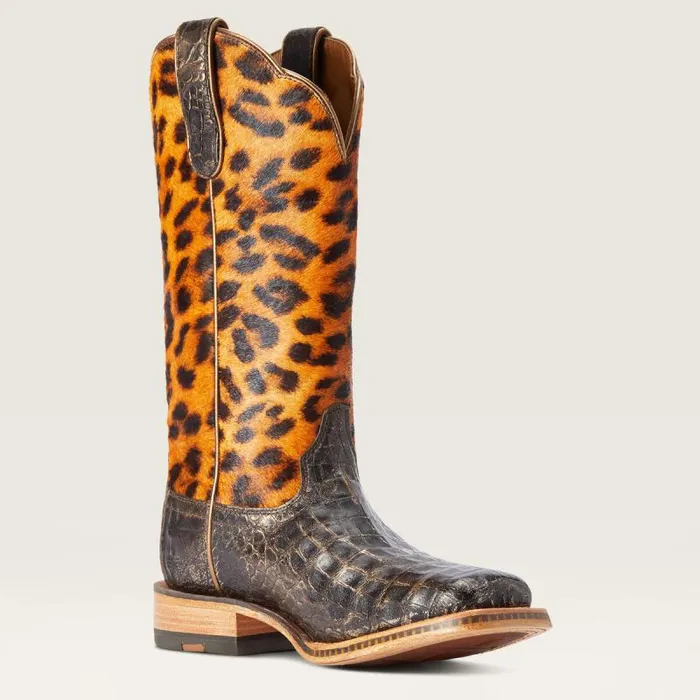 Women Western Boots Ariat Donatella Western Boot Brushed Chocolate Caiman Belly Women Western Boots Ariat Donatella Western Boot Brushed Chocolate Caiman Belly