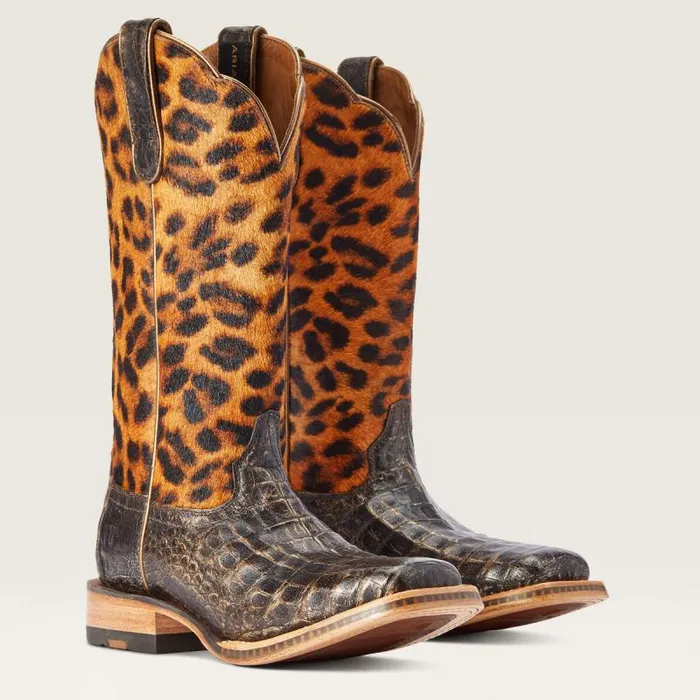 Women Western Boots Ariat Donatella Western Boot Brushed Chocolate Caiman Belly Women Western Boots Ariat Donatella Western Boot Brushed Chocolate Caiman Belly