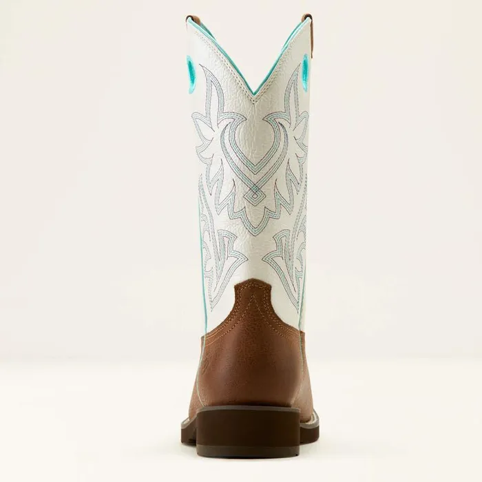 Women Western Boots Ariat Elko Western Boot Dark Cottagewhite Icing Women Western Boots Ariat Elko Western Boot Dark Cottagewhite Icing