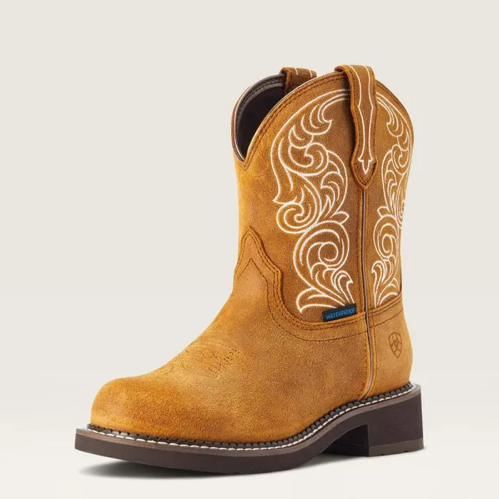 Women Western Boots Ariat Fatbaby Heritage Waterproof Western Boot Ginger Spice Women Western Boots Ariat Fatbaby Heritage Waterproof Western Boot Ginger Spice