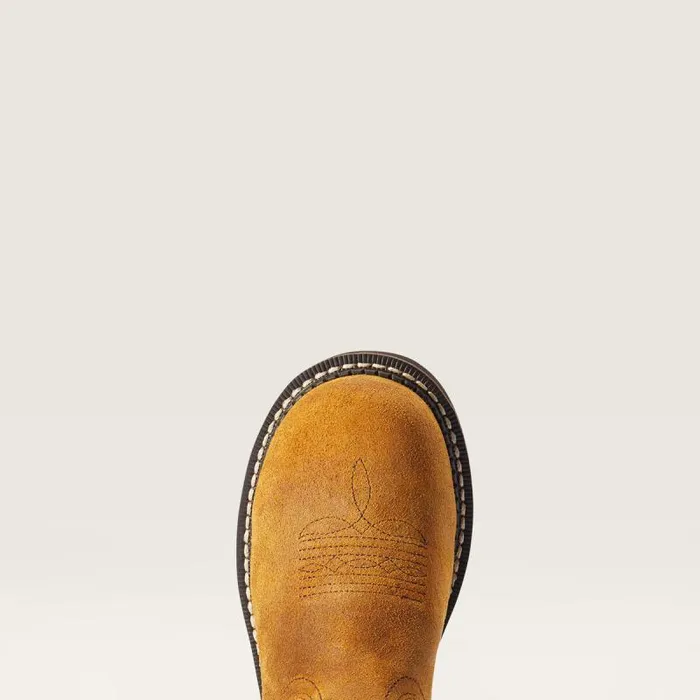 Women Western Boots Ariat Fatbaby Heritage Waterproof Western Boot Ginger Spice