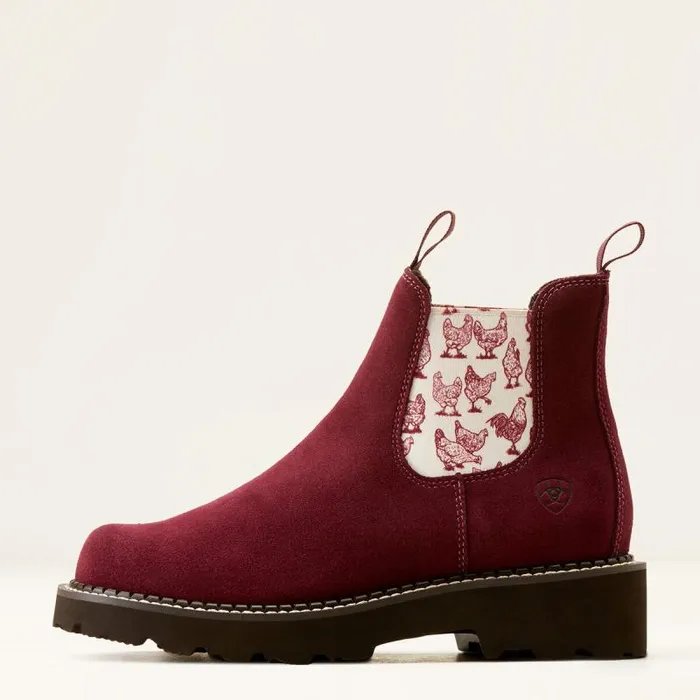 Women Western Boots Ariat Fatbaby Twin Gore Western Boot Burgundy Suedehenhouse Women Western Boots Ariat Fatbaby Twin Gore Western Boot Burgundy Suedehenhouse