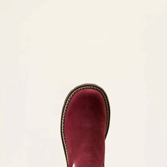 Women Western Boots Ariat Fatbaby Twin Gore Western Boot Burgundy Suedehenhouse Women Western Boots Ariat Fatbaby Twin Gore Western Boot Burgundy Suedehenhouse