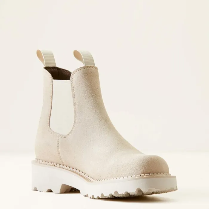 Women Western Boots Ariat Fatbaby Twin Gore Western Boot Sand Suede