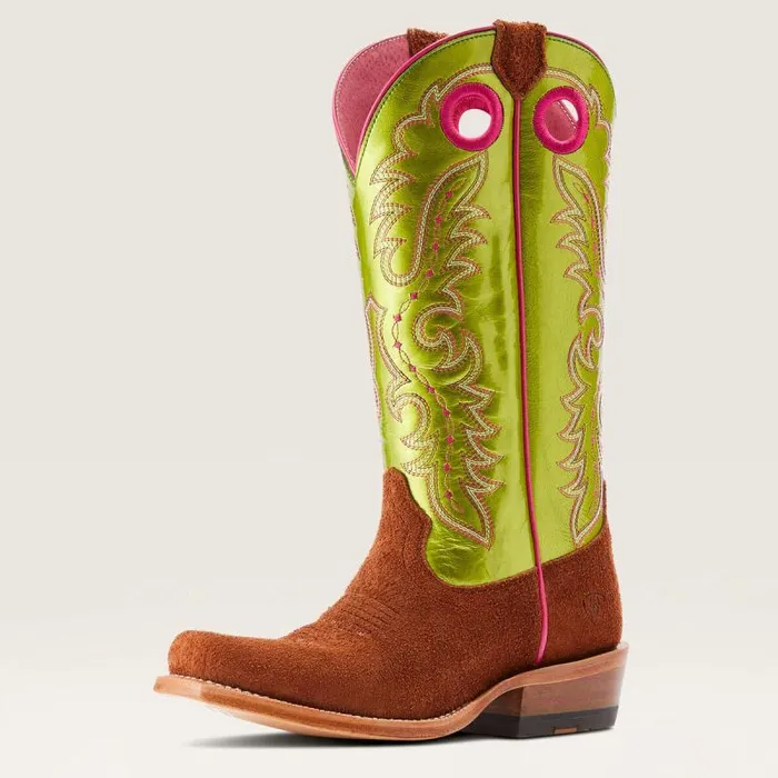 Women Western Boots Ariat Frontier Boon Western Boot Cognac Roughout
