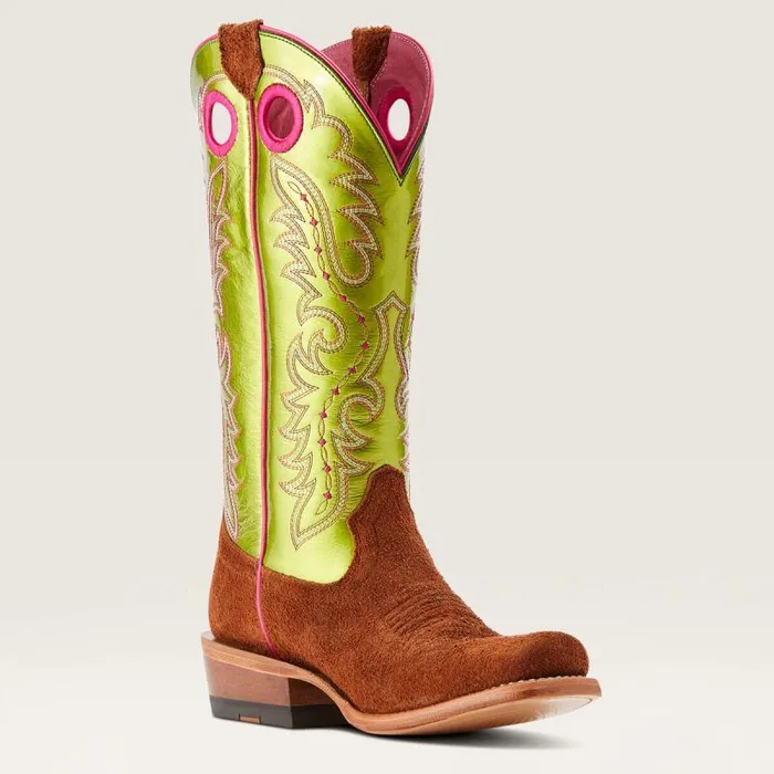 Women Western Boots Ariat Frontier Boon Western Boot Cognac Roughout