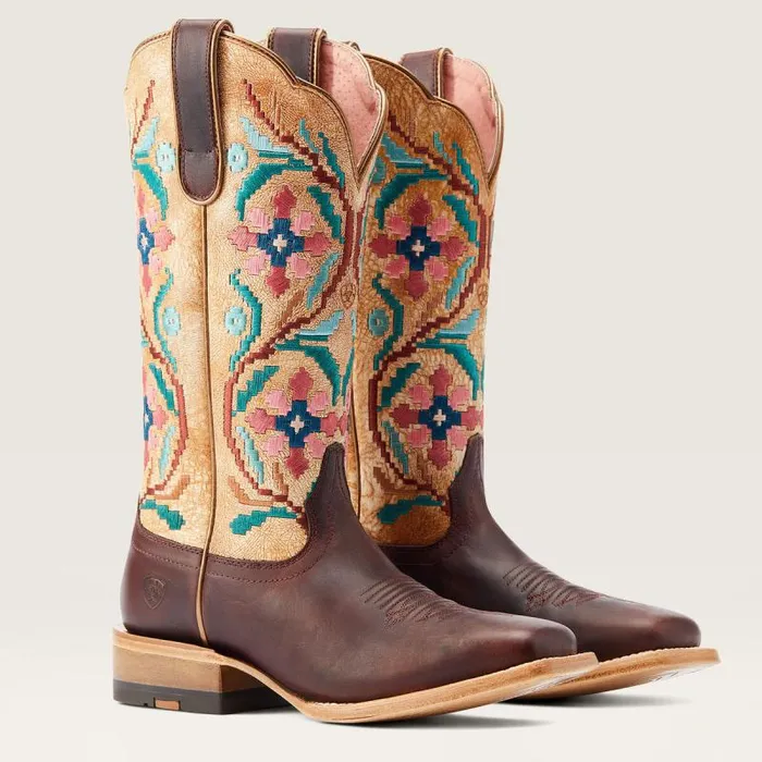 Women Western Boots Ariat Frontier Daniella Western Boot Brazen Tan Women Western Boots Ariat Frontier Daniella Western Boot Brazen Tan
