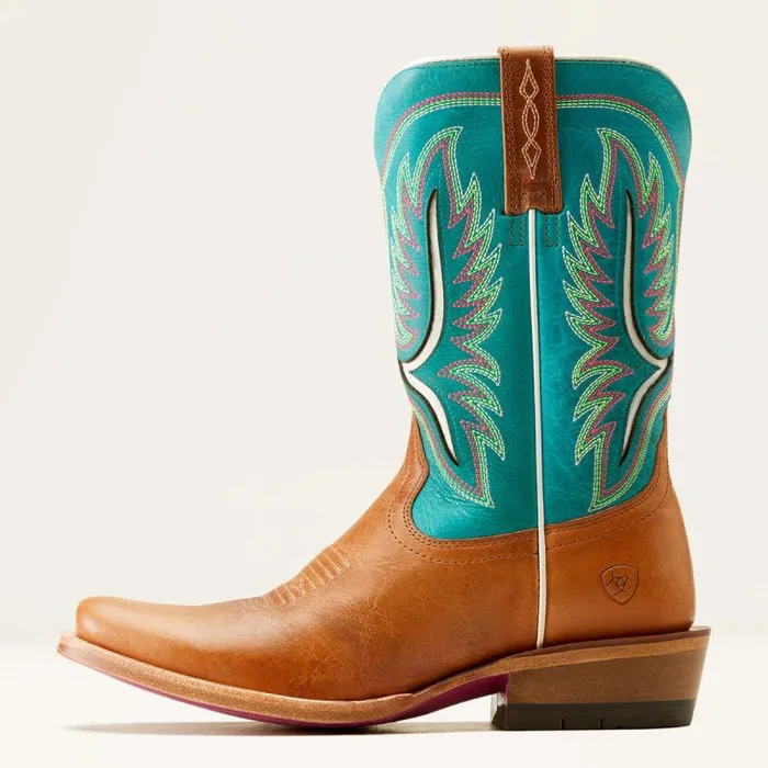 Women Western Boots Ariat Futurity Colt Western Boot Tan Patinacenote Blue Women Western Boots Ariat Futurity Colt Western Boot Tan Patinacenote Blue