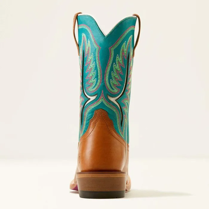 Women Western Boots Ariat Futurity Colt Western Boot Tan Patinacenote Blue Women Western Boots Ariat Futurity Colt Western Boot Tan Patinacenote Blue