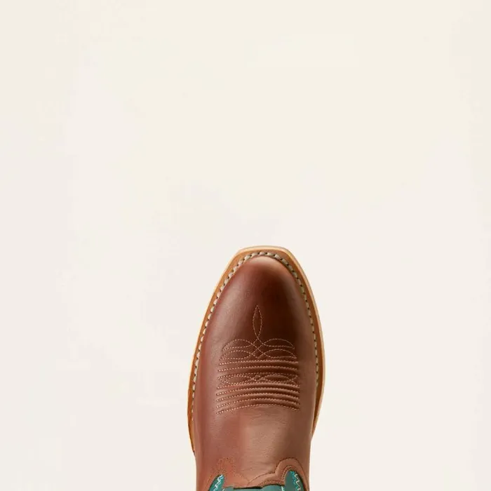 Women Western Boots Ariat Futurity Limited Western Boot Umber Rustturquoise Nights