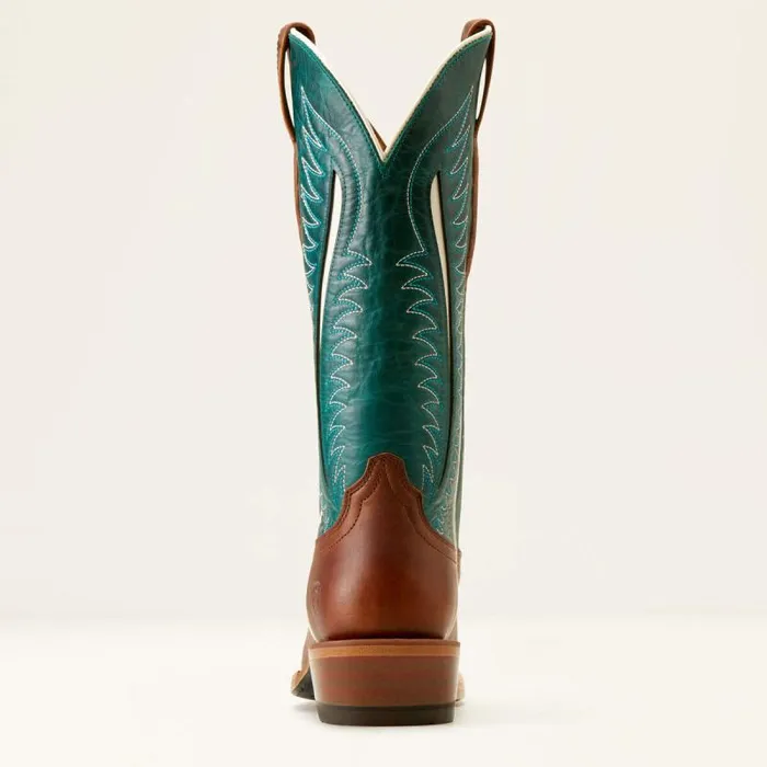Women Western Boots Ariat Futurity Limited Western Boot Umber Rustturquoise Nights
