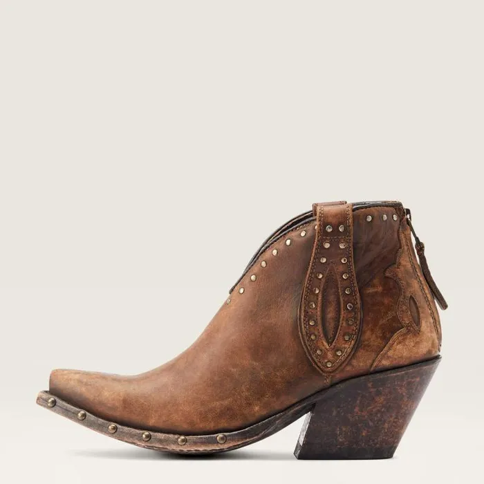 Women Western Boots Ariat Greeley Western Boot Naturally Distressed Brown Women Western Boots Ariat Greeley Western Boot Naturally Distressed Brown