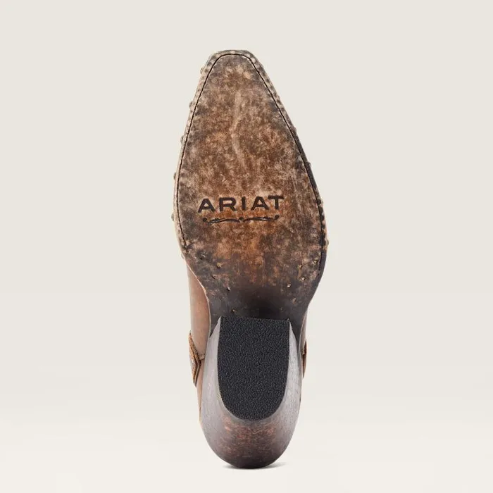 Women Western Boots Ariat Greeley Western Boot Naturally Distressed Brown Women Western Boots Ariat Greeley Western Boot Naturally Distressed Brown