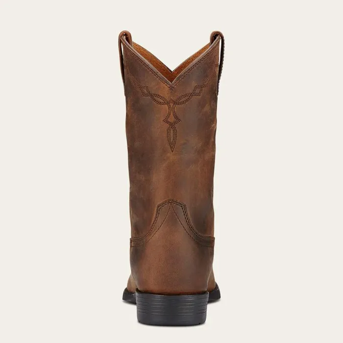 Women Western Boots Ariat Heritage Roper Western Boot Distressed Brown Women Western Boots Ariat Heritage Roper Western Boot Distressed Brown