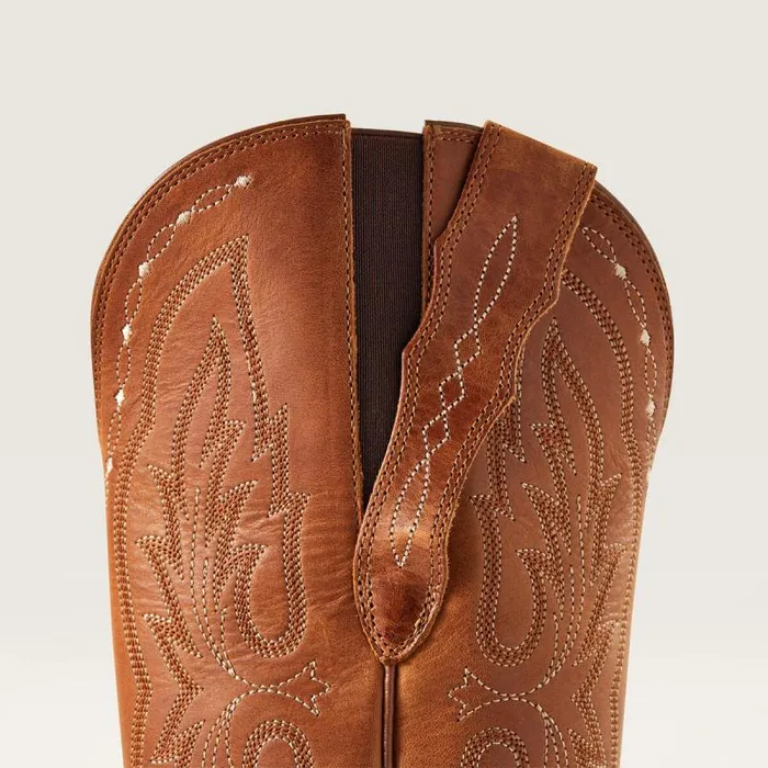Women Western Boots Ariat Heritage X Toe Elastic Wide Calf Western Boot Treasured Tan Women Western Boots Ariat Heritage X Toe Elastic Wide Calf Western Boot Treasured Tan