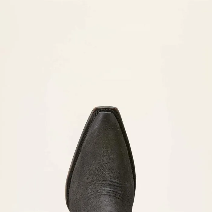 Women Western Boots Ariat Laramie StretchFit Western Boot Distressed Black Suede
