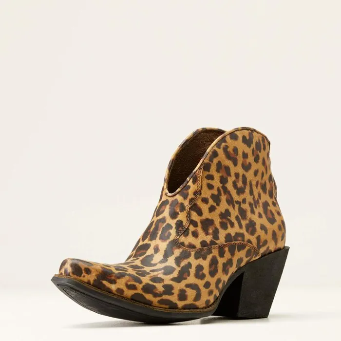 Women Western Boots Ariat Layla Western Boot Distressed Leopard