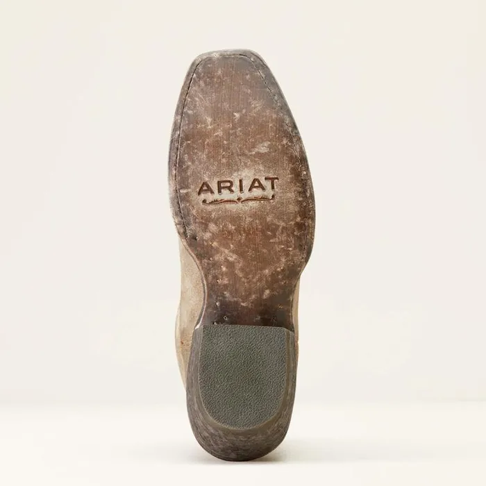Women Western Boots Ariat Memphis Western Boot Burnt Taupe Suede