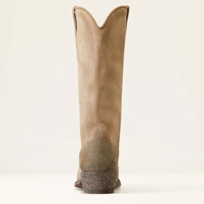 Women Western Boots Ariat Memphis Western Boot Burnt Taupe Suede
