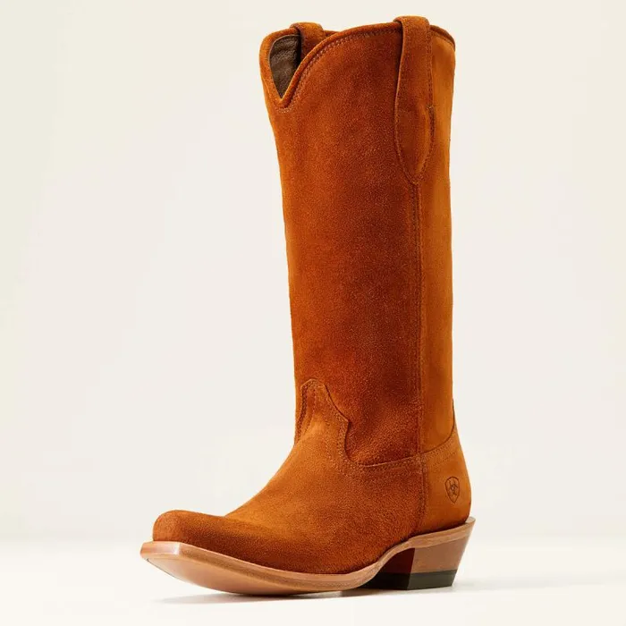 Women Western Boots Ariat Memphis Western Boot Penny Roughout