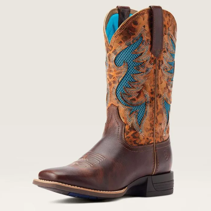 Women Western Boots Ariat Pinto VentTEK 360 Western Boot Yukon Brown