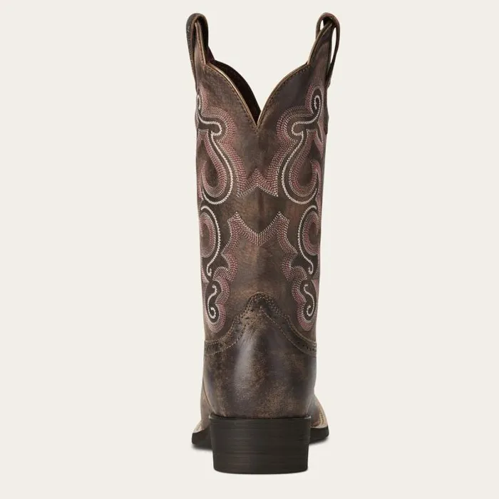 Women Western Boots Ariat Quickdraw Western Boot Tack Room Chocolate Women Western Boots Ariat Quickdraw Western Boot Tack Room Chocolate