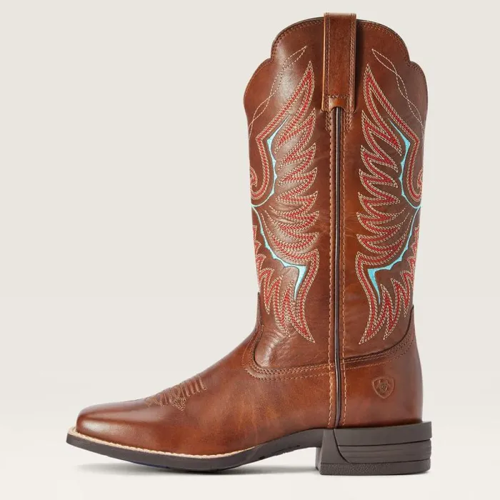 Women Western Boots Ariat Rockdale Western Boot Naturally Distressed Brown