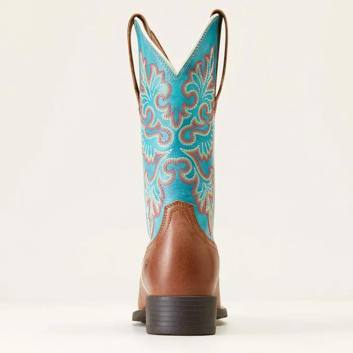 Women Western Boots Ariat Round Up Wide Square Toe StretchFit Western Boot Buff Blonde Women Western Boots Ariat Round Up Wide Square Toe StretchFit Western Boot Buff Blonde