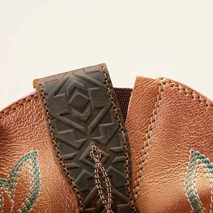 Women Western Boots Ariat Round Up Wide Square Toe StretchFit Western Boot Toasted Blanket Emboss Women Western Boots Ariat Round Up Wide Square Toe StretchFit Western Boot Toasted Blanket Emboss