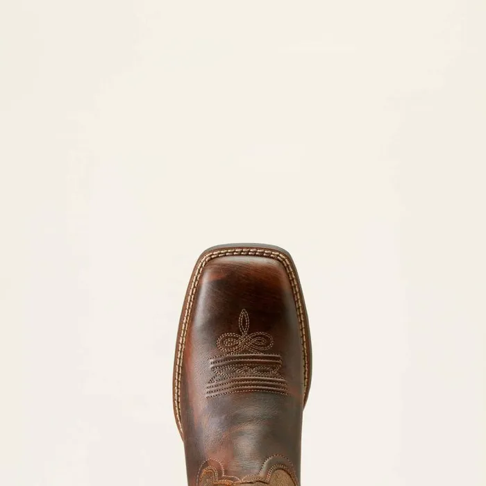 Women Western Boots Ariat Round Up Wide Square Toe Western Boot Yukon Brown Women Western Boots Ariat Round Up Wide Square Toe Western Boot Yukon Brown