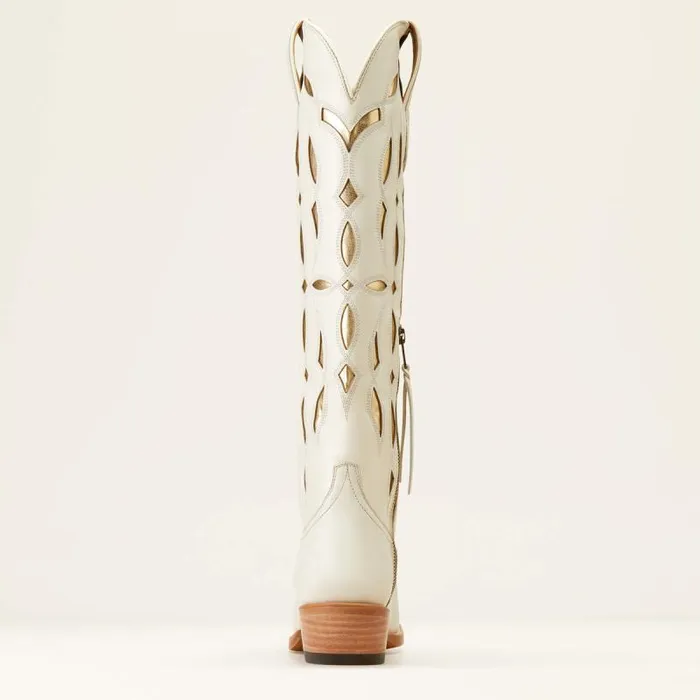 Women Western Boots Ariat Saylor StretchFit Western Boot Blanco