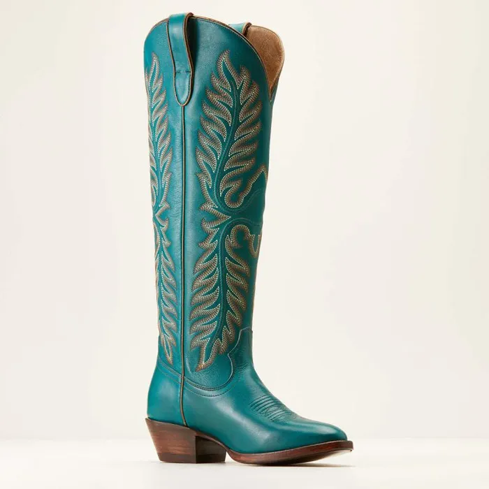Women Western Boots Ariat Sterling Margot StretchFit Western Boot Empress Teal Women Western Boots Ariat Sterling Margot StretchFit Western Boot Empress Teal