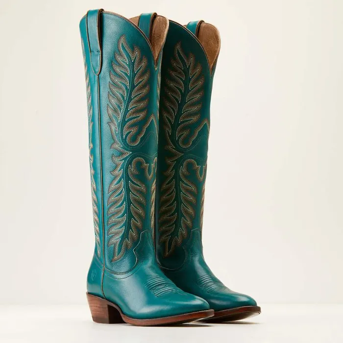 Women Western Boots Ariat Sterling Margot StretchFit Western Boot Empress Teal Women Western Boots Ariat Sterling Margot StretchFit Western Boot Empress Teal