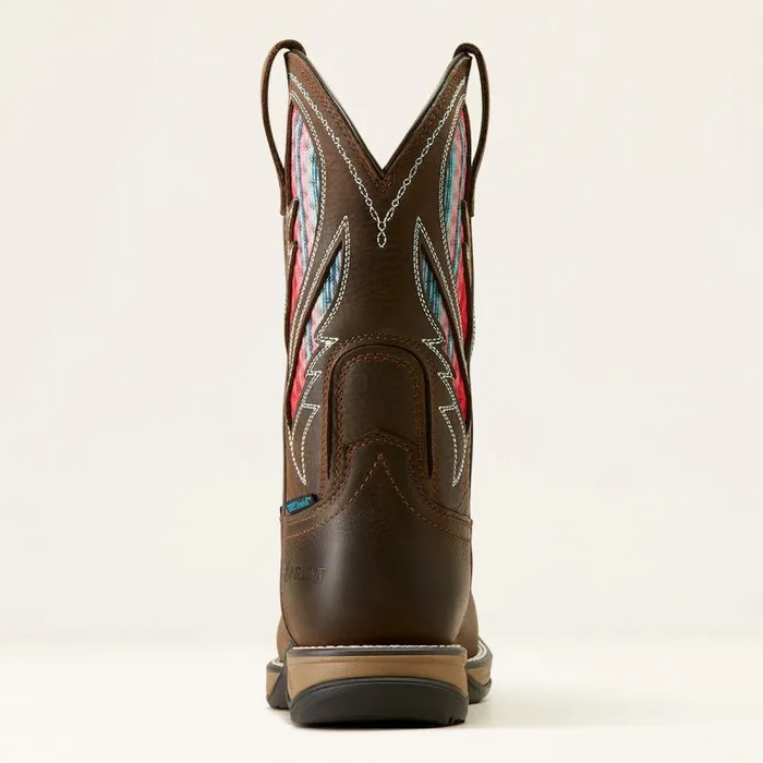 Women Work Boots and Shoes Ariat Anthem VentTEK Waterproof Composite Toe Work Boot Dark Chocolateserape