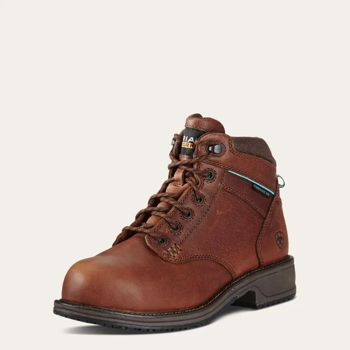 Women Work Boots and Shoes Ariat Casual Work Mid Lace SD Composite Toe Work Boot Nutty Brown Women Work Boots and Shoes Ariat Casual Work Mid Lace SD Composite Toe Work Boot Nutty Brown