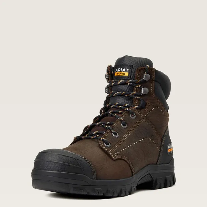 Women Work Boots and Shoes Ariat Treadfast 6034 Waterproof Work Boot Dark Brown Women Work Boots and Shoes Ariat Treadfast 6034 Waterproof Work Boot Dark Brown