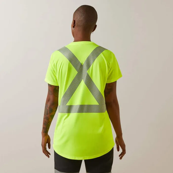 Women Workwear Ariat Rebar HiVis ANSI TShirt Hi Vis Yellow Women Workwear Ariat Rebar HiVis ANSI TShirt Hi Vis Yellow
