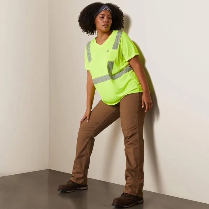 Women Workwear Ariat Rebar HiVis ANSI TShirt Hi Vis Yellow Women Workwear Ariat Rebar HiVis ANSI TShirt Hi Vis Yellow