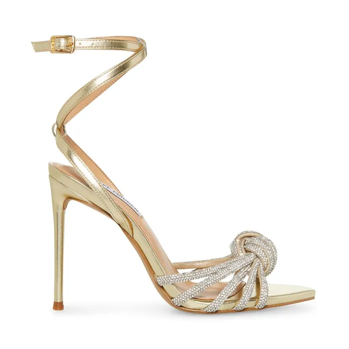 Womens Able Gold Steve Madden Heels