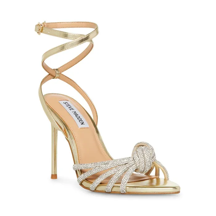 Womens Able Gold Steve Madden Heels