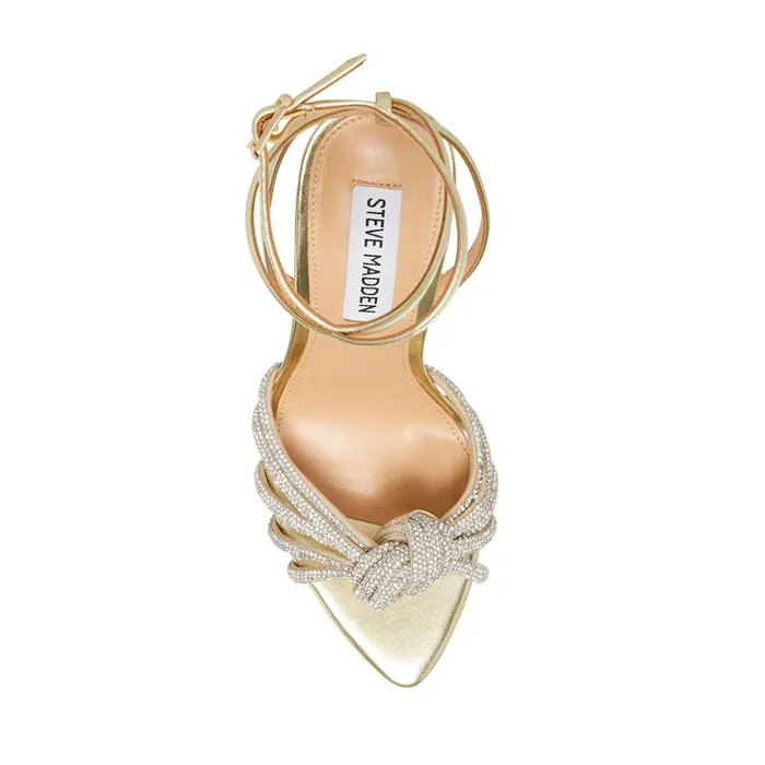 Womens Able Gold Steve Madden Heels